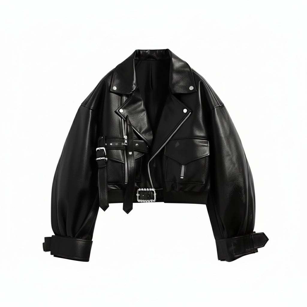 lather jackets female